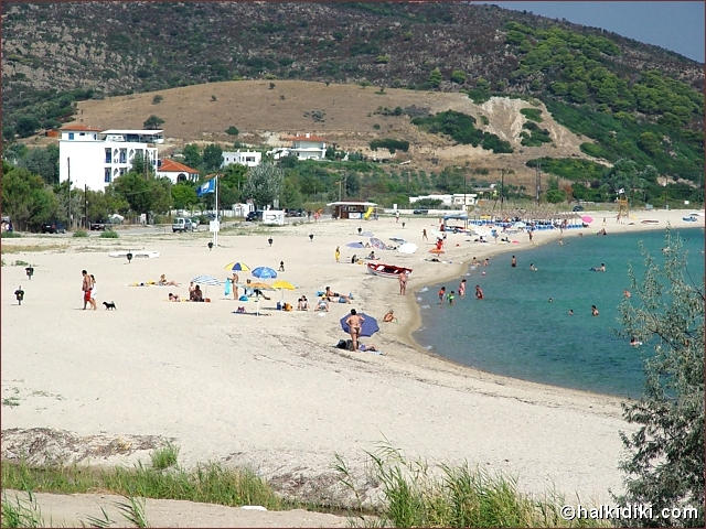 Trani Ammouda (Livrohio beach), Agios Nikolaos, Halkidiki, Greece